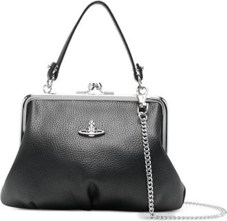 Vivienne Westwood Black Granny Crossbody Bag
