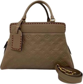 Louis Vuitton Pre-owned Handbags, female, Beige, Size: ONE SIZE Pre-owned Canvas louis-vuitton-bags