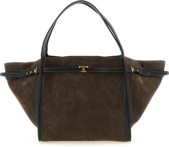 Tod's Brown Calfskin Tote Womens Bag