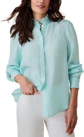J.McLaughlin J.Mclaughlin Julian Linen Blouse