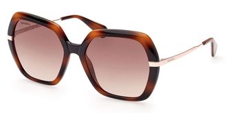 Max & Co. MO0063 56F Womens Sunglasses Tortoiseshell Size 57