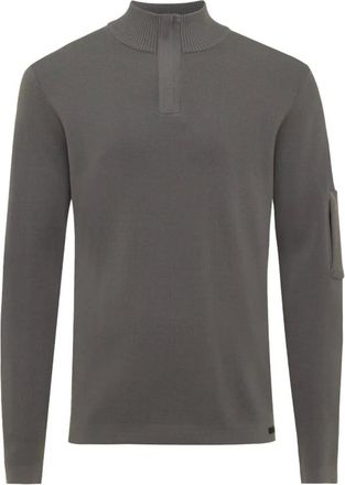 Genti Heren, Truien, Grijs, Maat: S