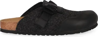 Birkenstock Boston Nova - Heren - Slip ons - Grijs - 43 EU - Leer - Schoenen