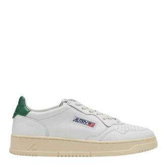 Autry Medalist Low - Heren - Sneakers - Wit - 41 EU - Katoen - Schoenen