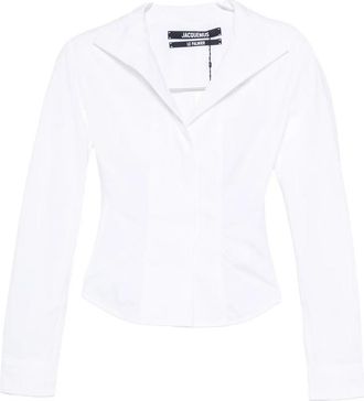 Jacquemus The Tulip Cut-out Back Shirt