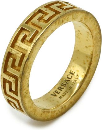Versace Greca Gold Ring