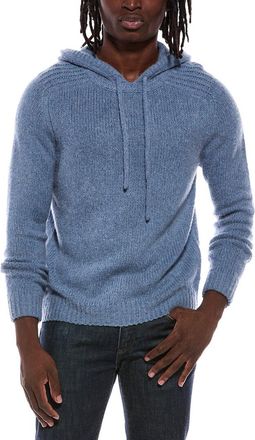 Autumn Cashmere Shaker Yoke Cashmere & Wool-Blend Hoodie