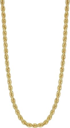 Bony Levy 14K Gold Lightweight Rope Chain Necklace (Nordstrom Exclusive) in 14K Yellow Gold at Nordstrom, Size 18