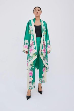 Raishma Amora Green Kimono at Nordstrom, Size 12 Uk