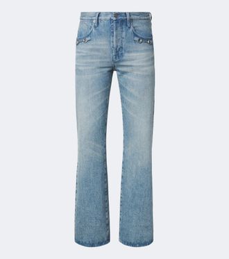 Gucci Jeans rectos con Horsebit