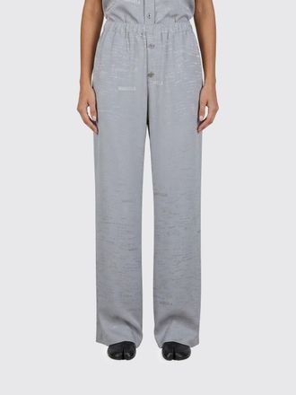 Maison Margiela Pantaloni a gamba larga MM6 Maison Margiela in misto viscosa