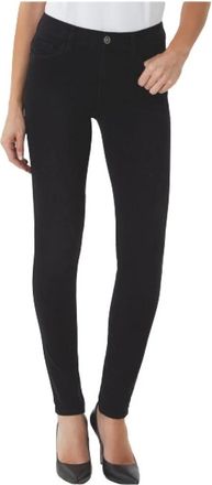 Liu Jo Divine Black High-Waisted Skinny Jeans - Dames - Skinny Jeans - Zwart - W30 - Katoen - Jeans