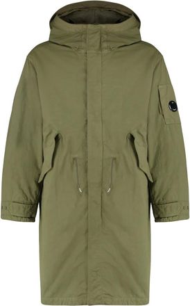 C.P. Company Hombre, Abrigos, Verde, Talla: M