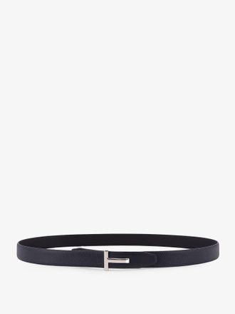 Tom Ford Hammered leather belt - TOM FORD - gender_Man