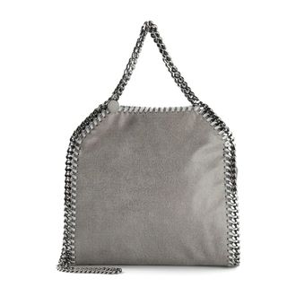 Stella McCartney Shopping Bags, female, Gray, ONE SIZE, Mini Falabella Tote