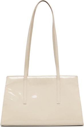 Rejina Pyo Erin leather tote bag - women - Patent Leather - OS - White