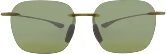 Maui Jim Square-Frame Injection Sunglasses