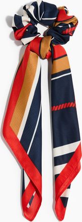 H&M Scrunchie mit Tuchdetail - Blue