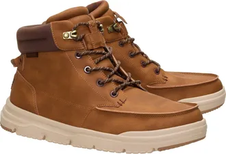 Hey Dude HEYDUDE Bradley II Classic Polyurethaan Heren Argan Olie/Multi Enkellaarsjes