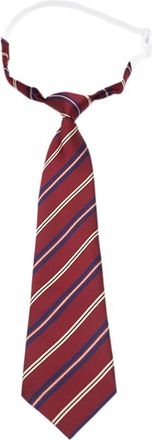Generic Teens Shirt Necktie 3 Type Option British Style Striped Uniform Detachable Tie, Rubber Band Free Mod, One Size