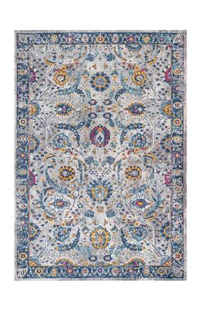 Jonathan Y Designs Izil Modern Persian Area Rug in Light Gray/blue at Nordstrom, Size 5Ft 0In X 8Ft 0In