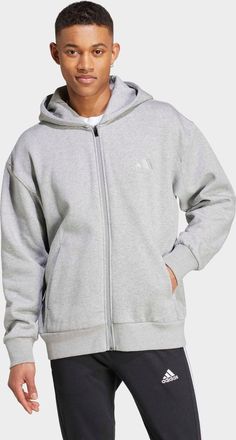 adidas adidas Sportswear Kapuzensweatshirt M A SZN FL FZ, Kapuzenjacke mit Reissverschluss