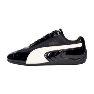 Puma Puma - Speedcat OG (Lakleer) - Heren - Sport - Zwart - Maat: 37 EU Leer