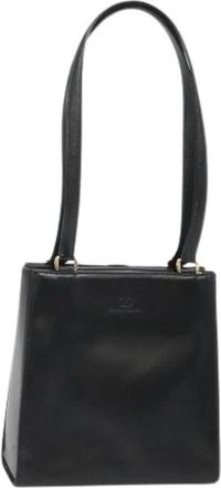 Valentino Pre-owned Vintage schoudertas - Dames - Vintage Handtas - Zwart - ONE Size - Leer - Vintage