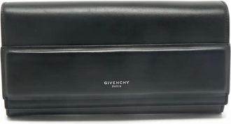 Givenchy 2010s Horizon leren portemonnee - Zwart