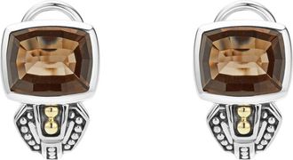 Lagos Rittenhouse Semiprecious Stone Stud Earrings in Smokey Quartz at Nordstrom