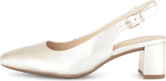 Gabor Schoenen, Dames, Geel, 39 EU, Leer, Sling-back