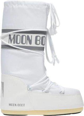 Moon Boot Icon Nylon - Dames - Winterlaarzen - Wit - 39 EU - Nylon - Schoenen