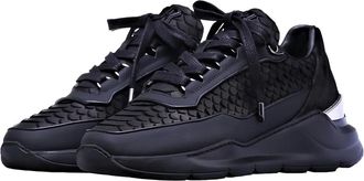 Benjamin Berner Low-Top Sneaker - Heren Sneaker - Gr. 46 (EU) - in Schwarz - für Damen