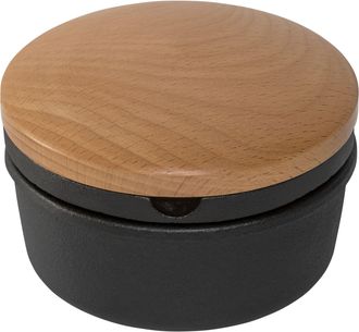 Zassenhaus Mortero De Hierro Fundido Con Tapa De Haya, Di&aacute;metro 11 X 7 Cm, 1,5 Kg / Zassenhaus
