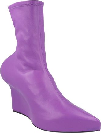 Givenchy Leather Wedge Bootie