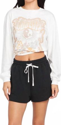 Volcom Lil Frenchie Shorts In Black