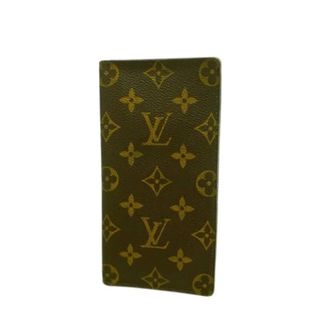 Louis Vuitton Pre-owned Long bill wallet (bi-fold) - Heren - Pre-owned - Bruin - Maat: ONE Size