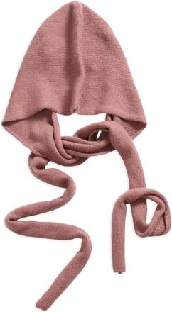 CASEY CASEY wool-cashmere strappy hat - Pink