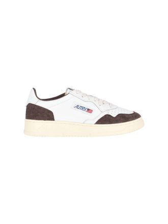 Autry Low-Top Sneakers with Vintage Accents