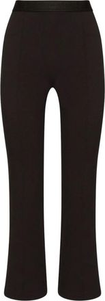 Wolford Grazia Broeken - Dames - Vrijetijds broeken - Zwart - XL - Wol - Broeken