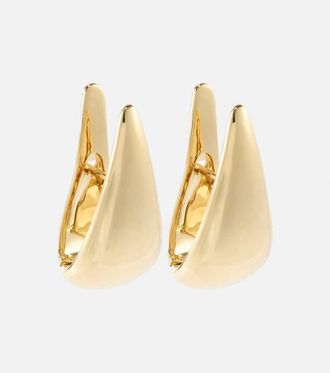 Anita Ko Claw 18kt gold earrings
