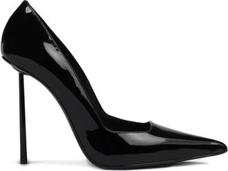 Le Silla Amelia lakleren 120 mm pumps met puntige neus - Zwart