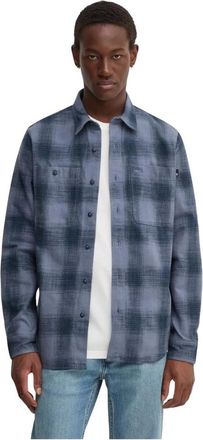 Timberland Heren, Overhemden, Blauw, Maat: S Flanel