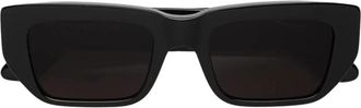 Retro Superfuture Handgemaakte Zwarte Brillen met Zeiss Lenzen - unisex - Zonnebrillen - Zwart - ONE Size - Accessoires
