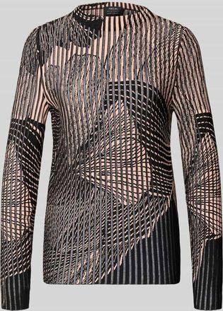 Marc Cain Strickpullover mit Stehkragen in Rose, Größe 34