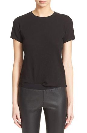 ATM Anthony Thomas Melillo Schoolboy Cotton Crewneck T-Shirt in Black at Nordstrom, Size X-Small