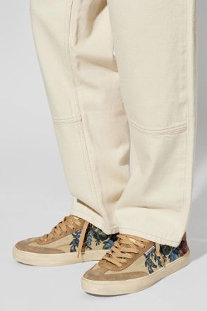 Golden Goose Soul Star Sports Shoes, Mens, Beige