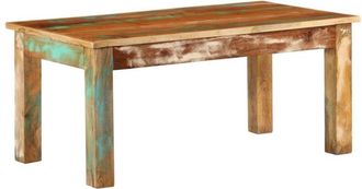 vidaXL Coffee Table 100x55x45 cm Solid Wood Reclaimed Vidaxl