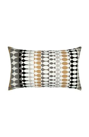 Elaine Smith Modern Oval Indoor & Outdoor Woven Accent Pillow in Dune at Nordstrom, Size 12X20