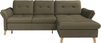 Sit&more Ecksofa »Göteborg« Sitztiefenverstellung und Federkern, wahlweise mit Bettfunktion